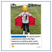 23 Nisan kutlaması – Annesinden acil karaciğer nakli yaptığımız hastadan